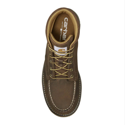 Men's Carhartt Footwear Millbrook 5" Moc Wedge Boot - Dark Brown Upper
