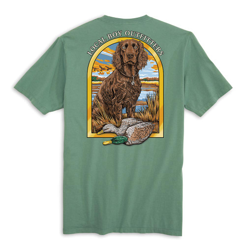 Boys' Local Boy Outfitters Boykin Boss Tee - Light Green Main