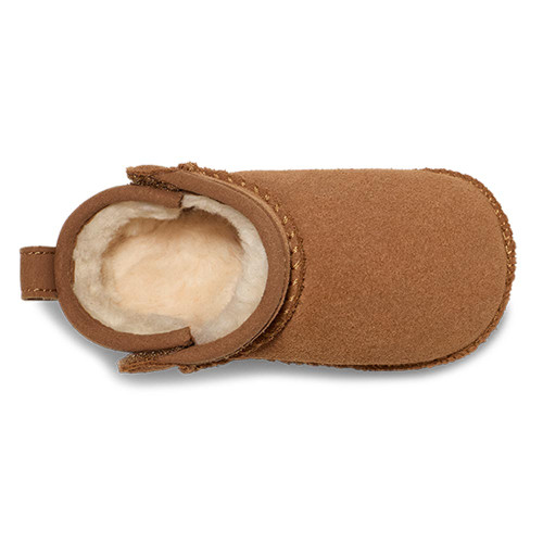 Infant UGG Classic Ultra Mini Bootie Chestnut Top View