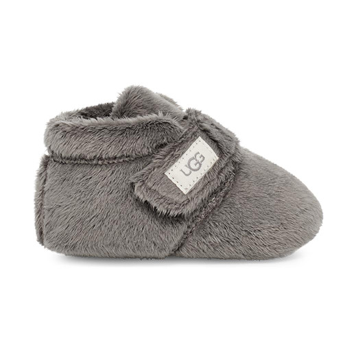 Infant UGG Bixbee Bootie And Lovey Blanket Set Charcoal Bootie Side Alternative