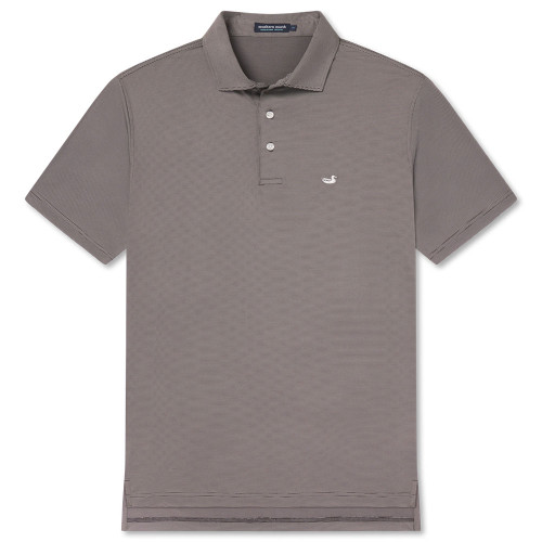 Men's Southern Marsh Bermuda Performance Polo- Wellington Stripe