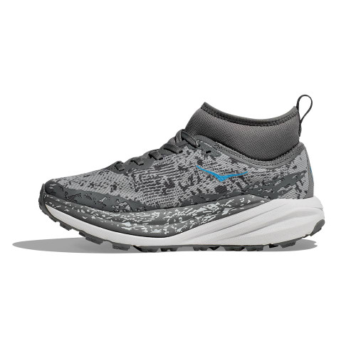 Women's HOKA Speedgoat 6 Mid GTX Sneaker - Asteroid Cosmic Grey Inner Side