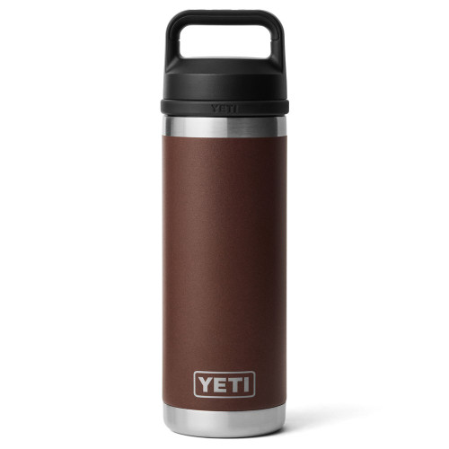 YETI Rambler 18 oz Bottle with Chug Cap Wetlands Brown Eagle