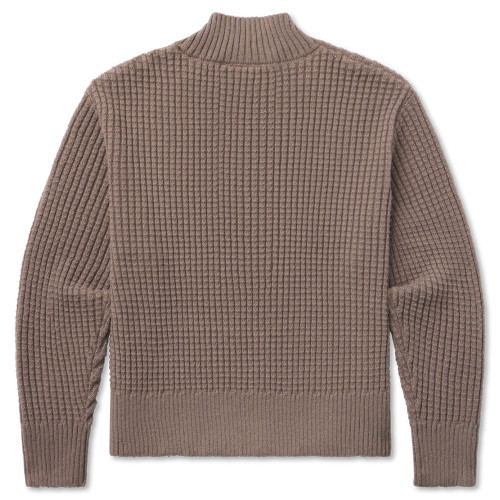 Women's Southern Marsh Massey Chunky Sweater Burnt Taupe Back