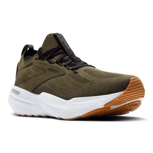 Men's Brooks Glycerin StealthFit 21 Green Black White