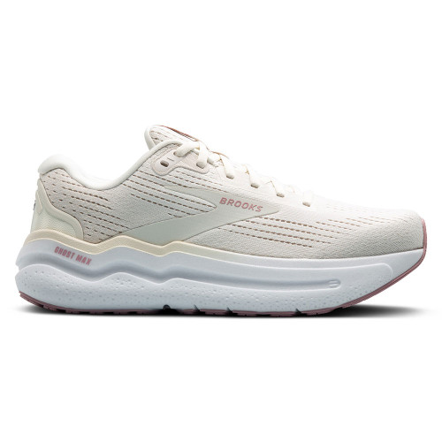 Women's Brooks Ghost Max 2 Coconut Milk Gray Zephyr swatch