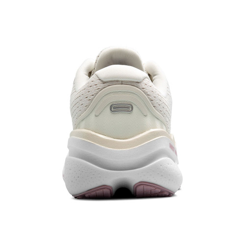 Women's Brooks Ghost Max 2 Coconut Milk Gray Zephyr heel