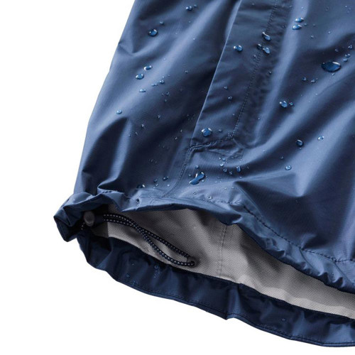 Men's L.L.Bean Trail Model Rain Jacket Nautical Navy Cuff Detail Men's L.L.Bean Trail Model Rain Jacket Nautical Navy Cuff Detail