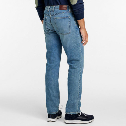 Men's L.L.Bean Classic Fit Straight Leg BeanFlex Jeans Faded Back Men's L.L.Bean Classic Fit Straight Leg BeanFlex Jeans Faded Back