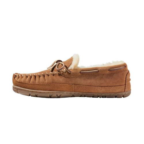 L.L.Bean新品モカシン9 M(D)Tan/brownMade in USA L.L. Bean Boots Tan Brown Made in USA Duck Boots Mens Size 9