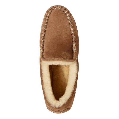 Men's L.L.Bean Venetian Wicked Good Slippers - Brown Top View Men's L.L.Bean Venetian Wicked Good Slippers - Brown Top View