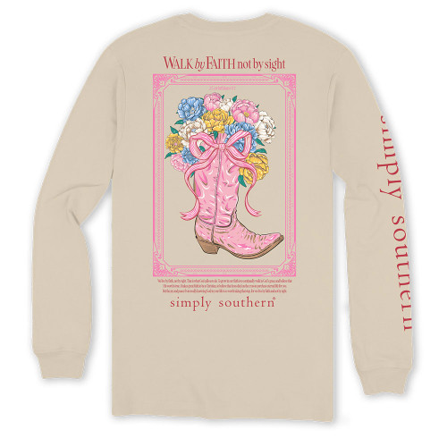 Girls' Simply Southern Long Sleeve Walk Shirt