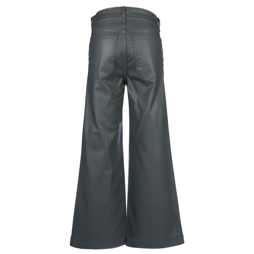 Women's Kut From The Kloth Meg High Rise Fab Ab Wide Leg Pant - Evergreen Back