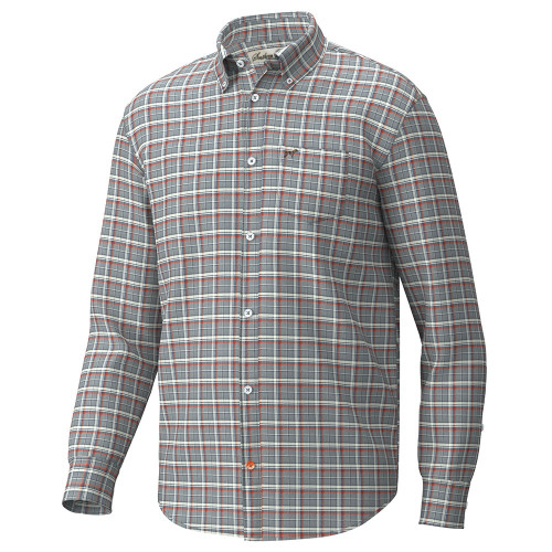 Men's Southern Point Co. Hadley Performance Button Up Shirt - Hines Plaid