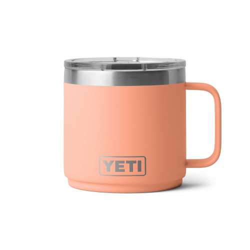 YETI Rambler 14 oz Mug 2.0 with Magslider Lid Lowcountry Peach YETI Rambler 14 oz Mug 2.0 with Magslider Lid Lowcountry Peach