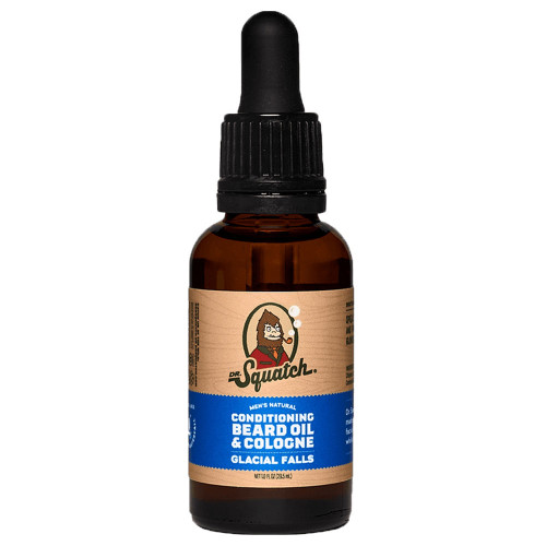 Dr. Squatch Glacial Falls Conditioning Beard Oil & Cologne front