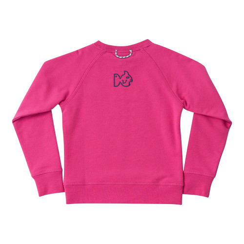 Toddler Girls' Prodoh Crew Control Sweatshirt - Raspberry Rose Back Toddler Girls' Prodoh Crew Control Sweatshirt - Raspberry Rose Back