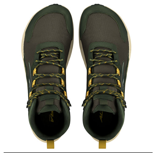 Men's Altra Timp 5 Hiker GTX boot Dusty Olive Top View Pair