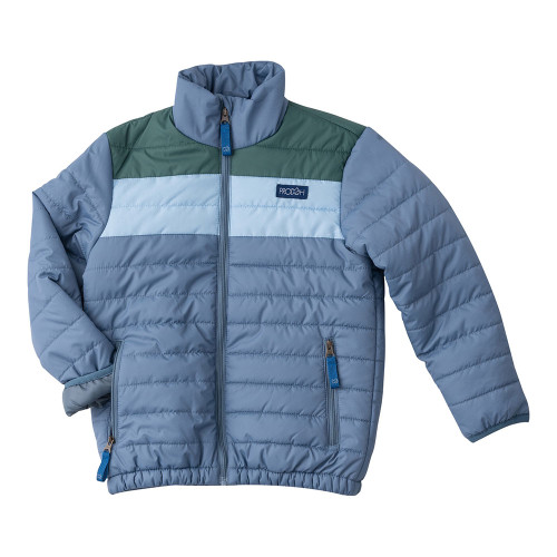 Toddler Boys' Prodoh Puffer Jacket Bluefin Colorblock Front