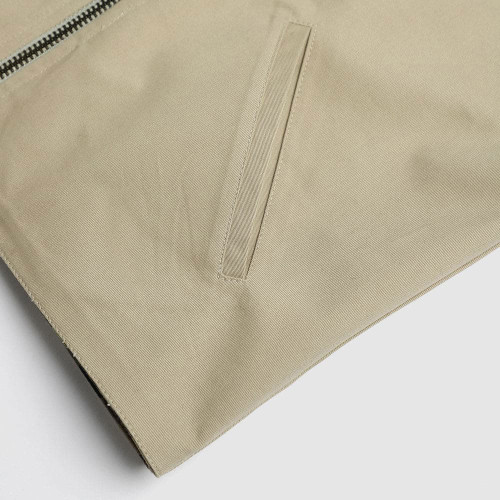 Boys' Pedal Union Reversible Camo Vest - Camo Beige Beige Pocket Detail