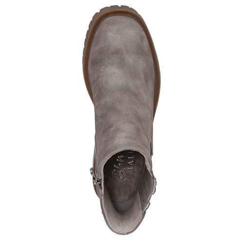 Women's Blowfish Joy Grey Faux Leather Boot top