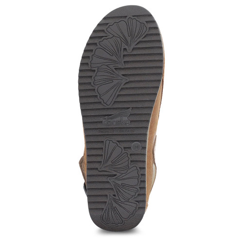 Women's Dansko Merrin Mule Tan Burnished Suede Mule Sole