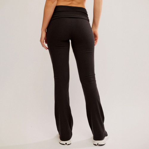 Women's Free People Movement Ace It Black Leggings back
