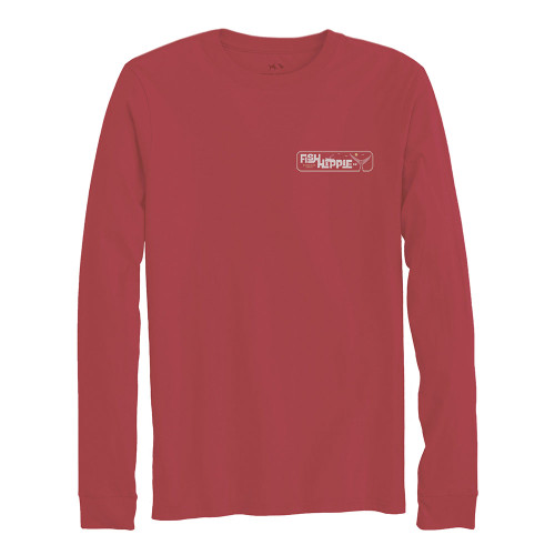 Boys' Fish Hippie Long Sleeve Tail Up T-Shirt Lobster Front Boys' Fish Hippie Long Sleeve Tail Up T-Shirt Lobster Front