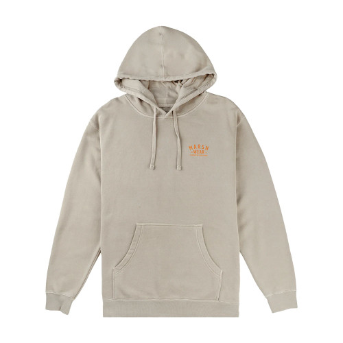 Men's Marsh Wear Alton Camo Pullover Hoodie Coriander White  Front