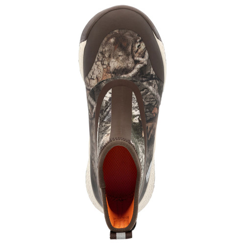 Youth The Original Muck Boot Company Outscape Kids Bootie Mossy Oak Country DNA Brown Cream Top