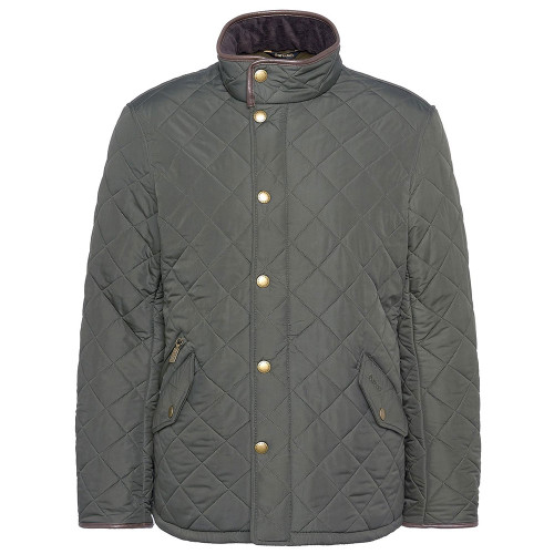 Men's Barbour Powell Quilted Sage Jacket swatch Men's Barbour Powell Quilted Sage Jacket swatch
