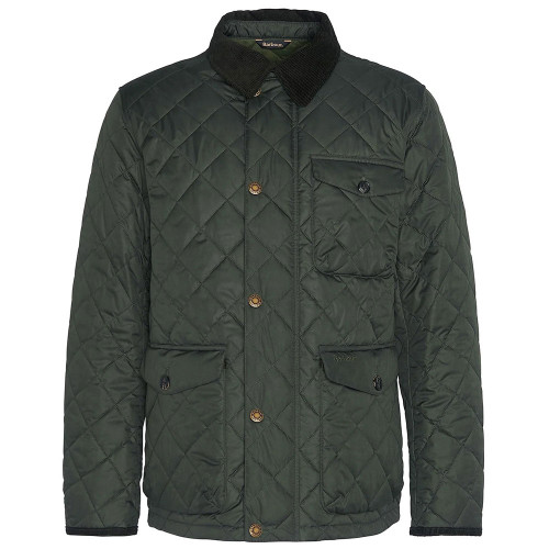 Men's Barbour Hornby Quilted Sage Jacket swatch