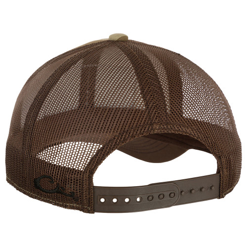 Men's Drake Square Patch Foam Old School Timber Hat back Men's Drake Square Patch Foam Old School Timber Hat back
