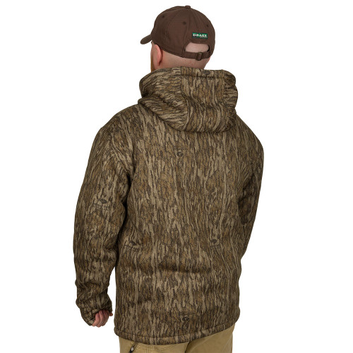 Men's Drake LST Silencer Bottomland Hoodie back