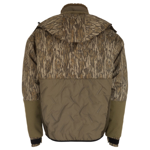 Men's Drake LST Guardian Eqwader Full Zip Bottomland Jacket back Men's Drake LST Guardian Eqwader Full Zip Bottomland Jacket back