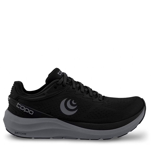 Men's Topo Phantom 3 Sneaker Black Charcoal Outer Side Men's Topo Phantom 3 Sneaker Black Charcoal Outer Side
