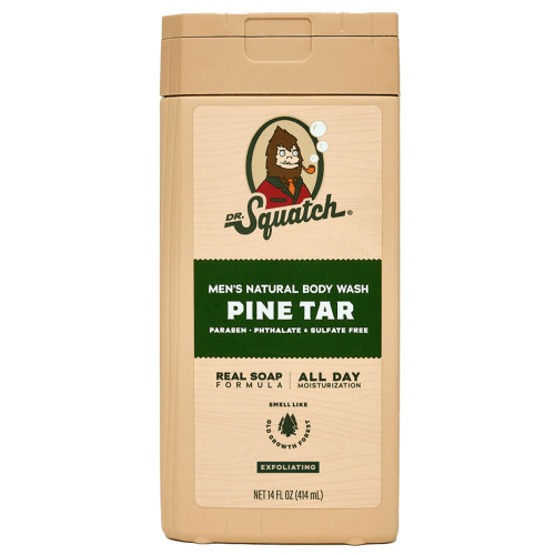Dr. Squatch Exfoliating Body Wash - Pine Tar Main