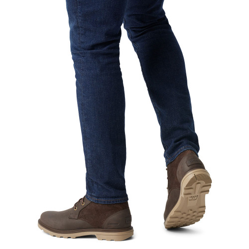 Men's Sorel Carson Chukka Boot - Blackened Brown Khaki Model