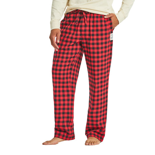Men's Life Is Good Buffalo Check PJ Pants Eagle Eye Outfitters
