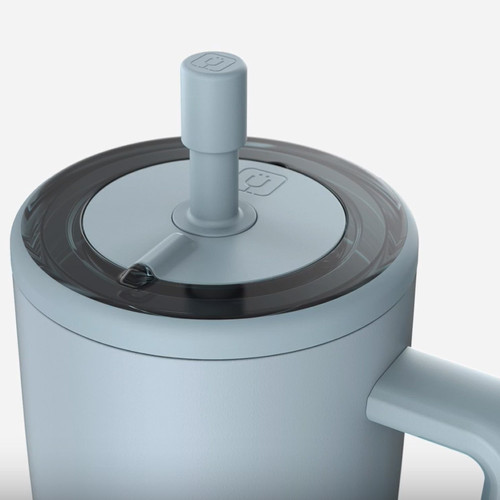 BruMate Era Magnetic Straw Caps in use