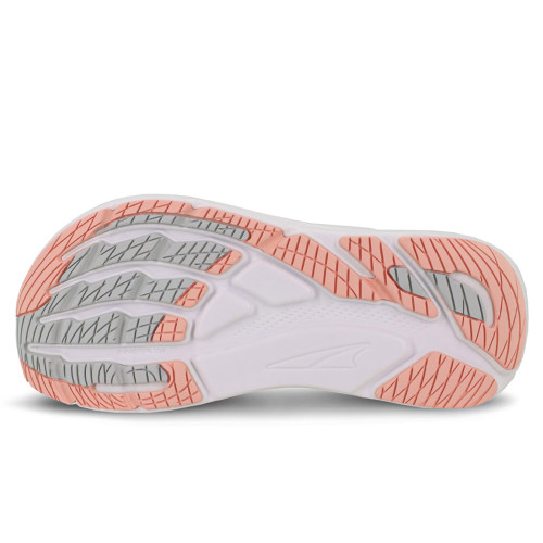 Women's Altra FWD VIA Running Light Gray Sneaker bottom