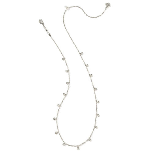 Women's Kendra Scott Amelia Chain Necklace - Silver Main