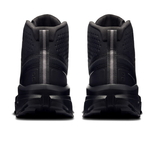 Men's On Cloudrock Mid Waterproof Black heel Men's On Cloudrock Mid Waterproof Black heel