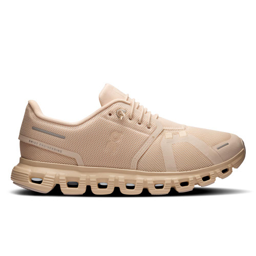 Women's On Cloud 6 Sand Tan Khaki side