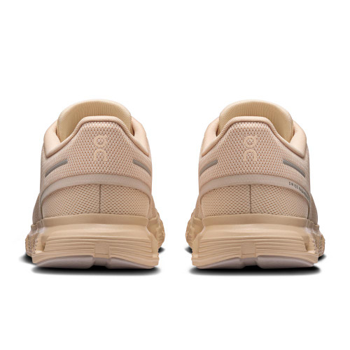 Women's On Cloud 6 Sand Tan Khaki heel