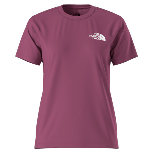 Women's The North Face Evolution Core Box NSE T-Shirt Cyber Berry Front