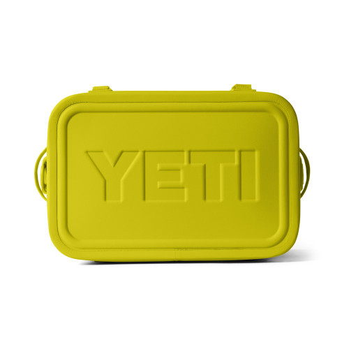 YETI Hopper Flip 18 Soft Firefly Yellow Cooler bottom YETI Hopper Flip 18 Soft Firefly Yellow Cooler bottom