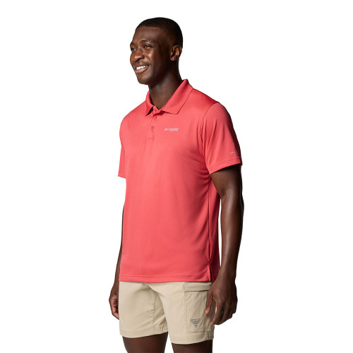 Men's Columbia PFG Solar Stream Polo Shirt Eagle Eye Outfitters