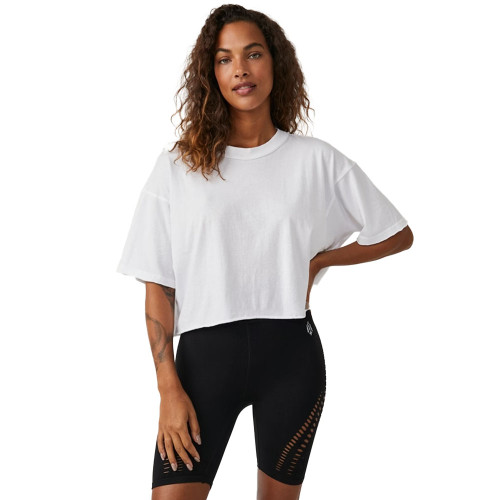 Women's Free People Movement Inspire Tee White Main