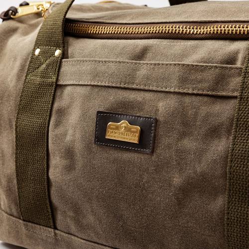 Duck Head DH Duffle Bag Patch Detail